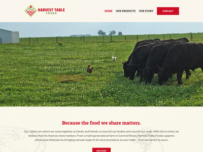 harvesttablefoods.net snapshot