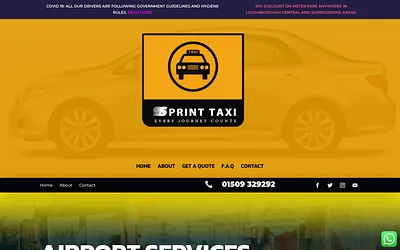 sprinttaxi.co.uk snapshot