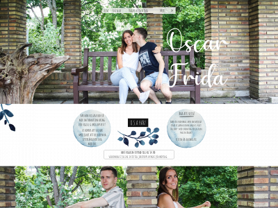 oscarochfrida.se snapshot
