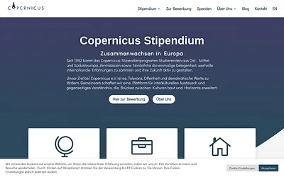 copernicus-stipendium.de snapshot
