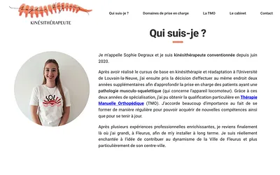 sophiedegraux.be snapshot