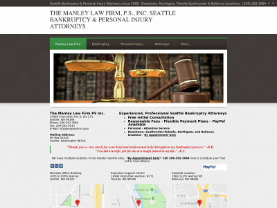 www.manleyfirm.com snapshot
