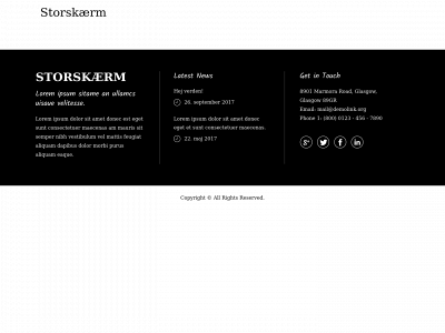 storskaerm.dk snapshot