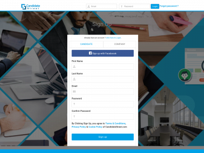 candidatestreet.com snapshot