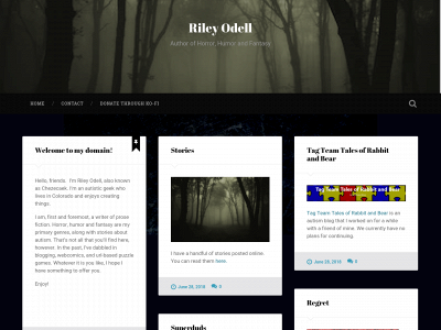 rileyodellwriter.com snapshot