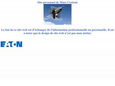marccroteau.ca snapshot