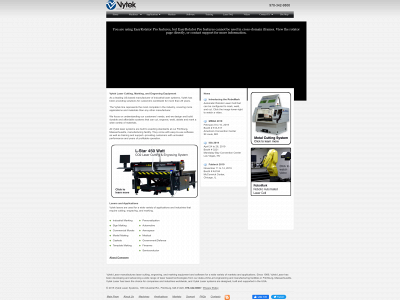 vyteklasersystems.com snapshot
