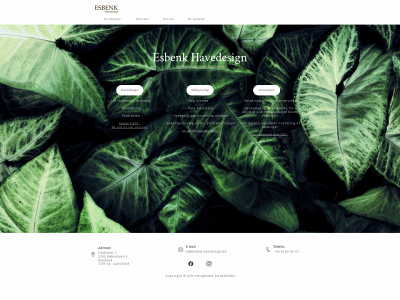 esbenk-havedesign.dk snapshot