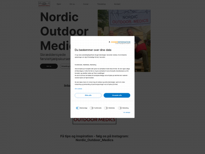nordicoutdoormedics.dk snapshot