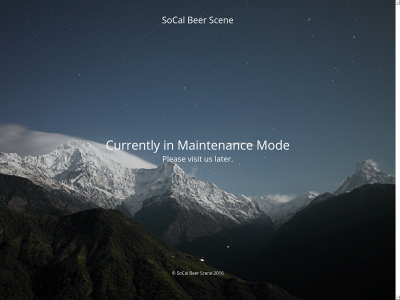 socalbeerscene.com snapshot