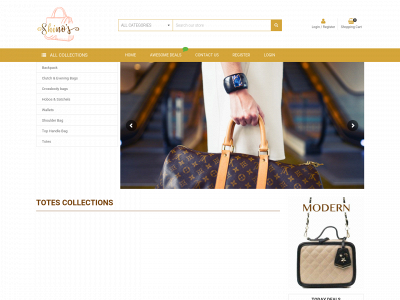 shinosbags.com snapshot
