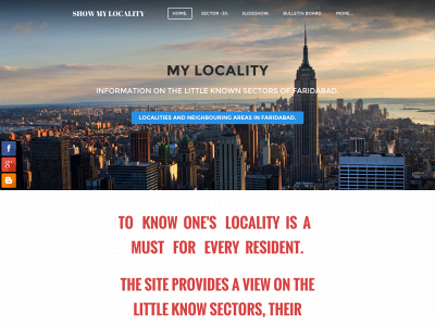 www.showmylocality.com snapshot