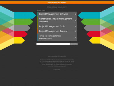www.thepabloproject.com snapshot
