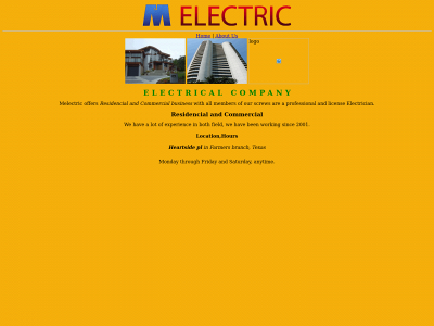 m-electric.net snapshot