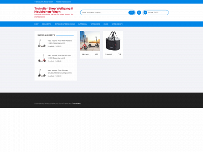 e-tretroller.store snapshot
