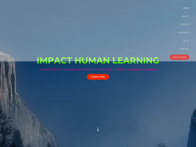 impacthumanlearning.org snapshot