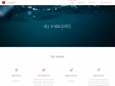 allhmaldives.com snapshot