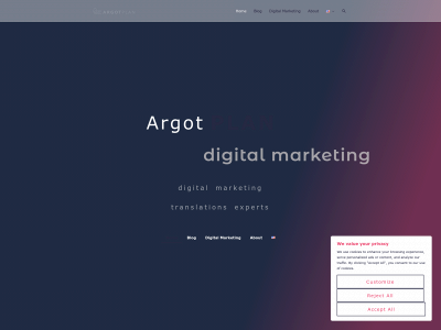argotplan.com snapshot