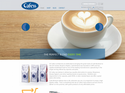 cafesscoffee.co.uk snapshot