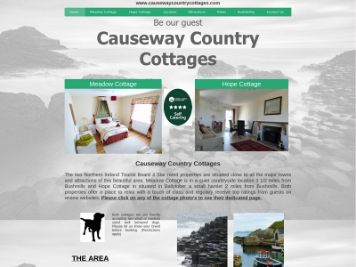 causewaycountrycottages.com snapshot