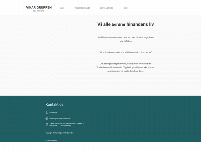 vikar-gruppen.com snapshot