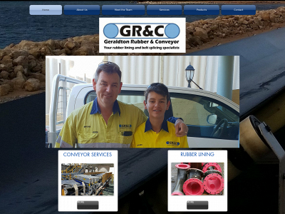 gerorubber.com.au snapshot