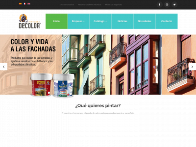 www.decolor.com snapshot