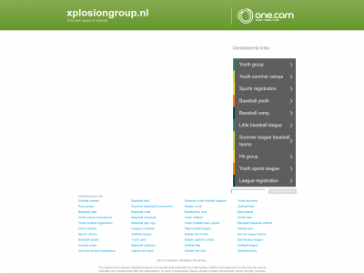 xplosiongroup.nl snapshot