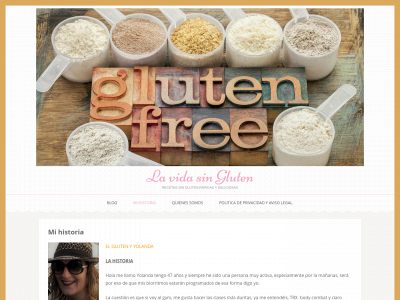 yolandaglutenfree.com snapshot