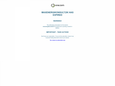maxenergikonsult.dk snapshot