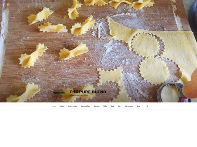 thepureblend.com snapshot