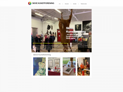 skivekunstforening.dk snapshot