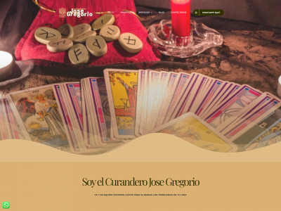 curanderojosegregorio.com snapshot