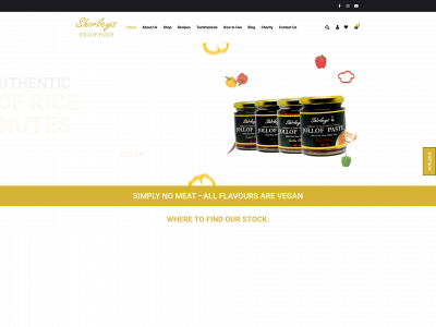 shirleysjollofpaste.com snapshot