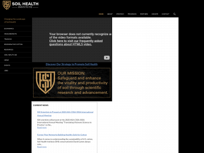 soilhealthinstitute.org snapshot