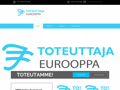 toteuttaja.eu snapshot