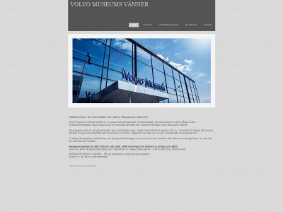 volvomuseumsvanner.com snapshot