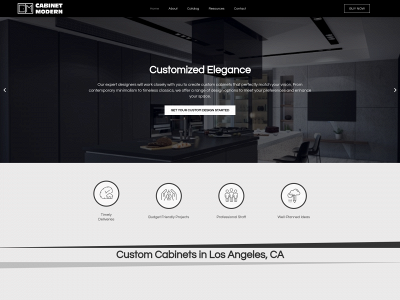 www.cabinetmodern.com snapshot