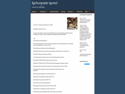 karhunpesankennel.fi snapshot