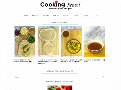 cookingsensei.com snapshot