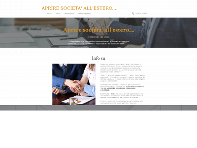 apriresocietaallestero.com snapshot