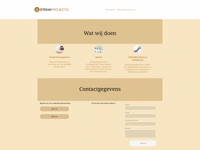 steha-projects.com snapshot