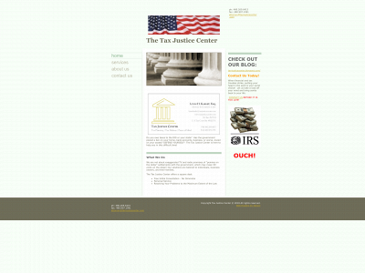 taxjusticecenter.com snapshot