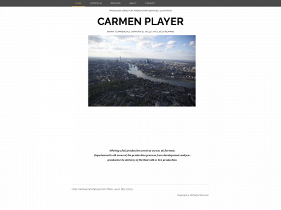 carmenplayer.com snapshot