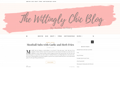 thewittinglychicblog.com snapshot