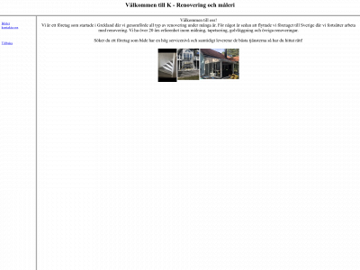 k-renovering.se snapshot