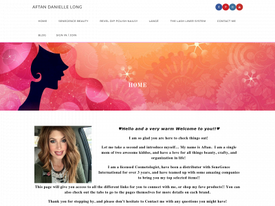 aftandanielle.com snapshot