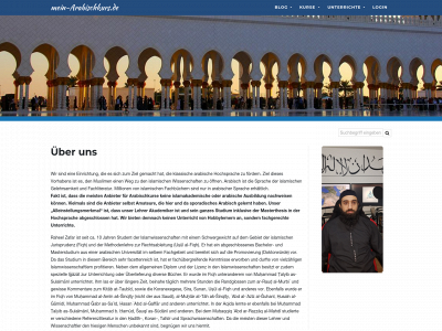 mein-arabischkurs.de snapshot