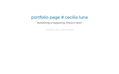 cecilialuna.de snapshot