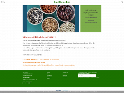 lindbloms.se snapshot